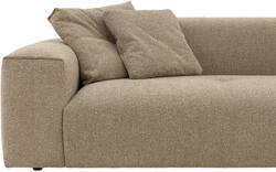 Goossens loungebank lago bruin stof - 8252192-{merk}-lago-bank-stof-bruin-01